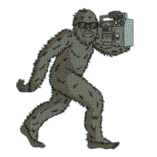 Gif animé Bigfoot musique